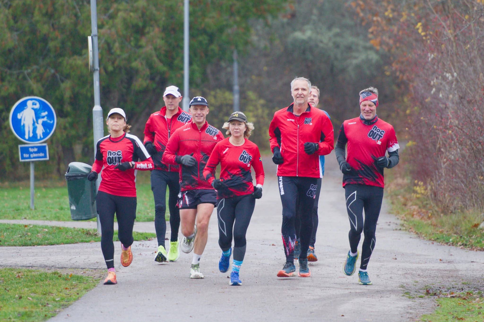 Social run, korvgrillning och uppsnack inför Lidingöloppet